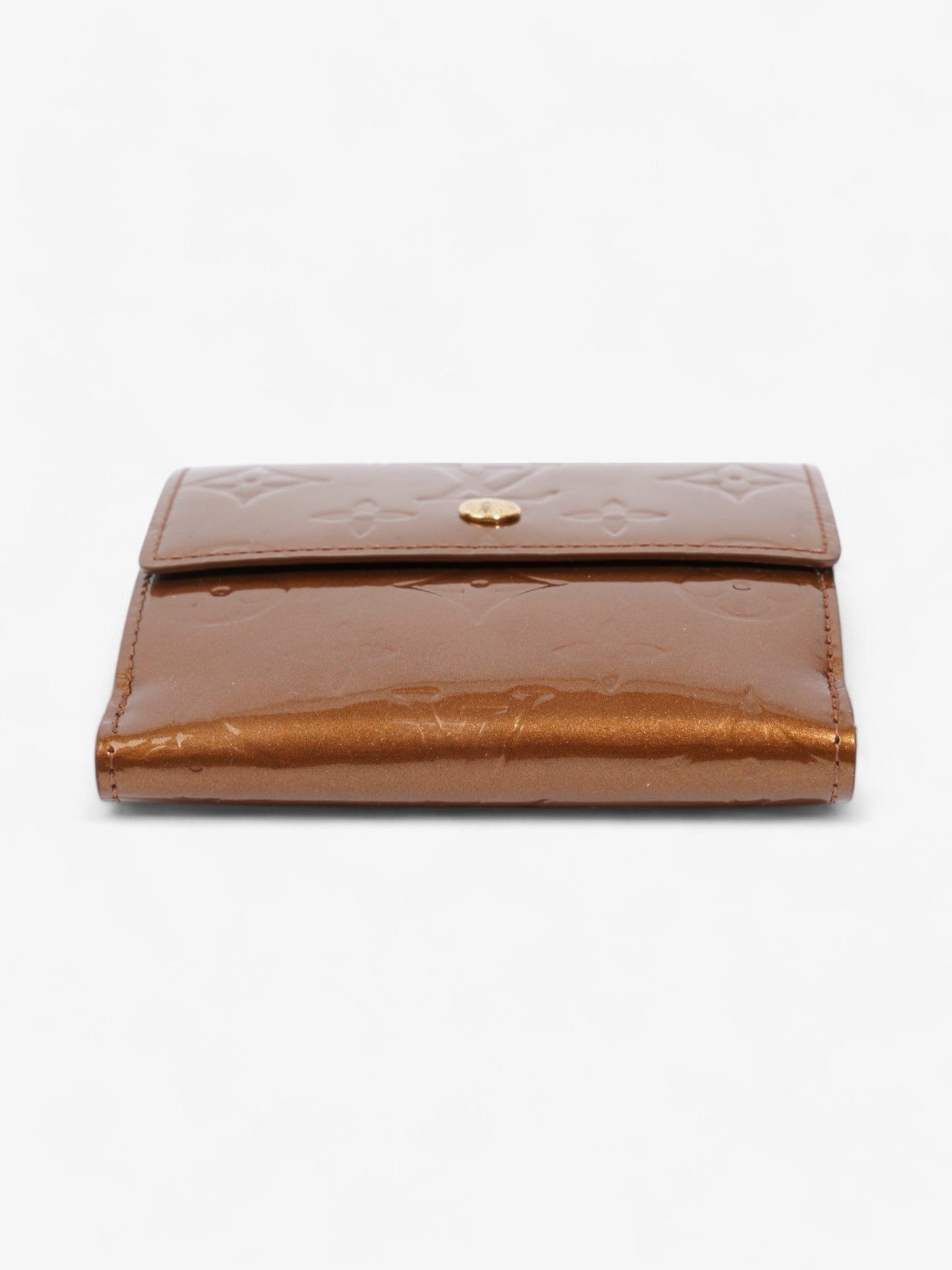 Louis Vuitton Elise Wallet Monogram Vernis / Bronze Vernis Leather