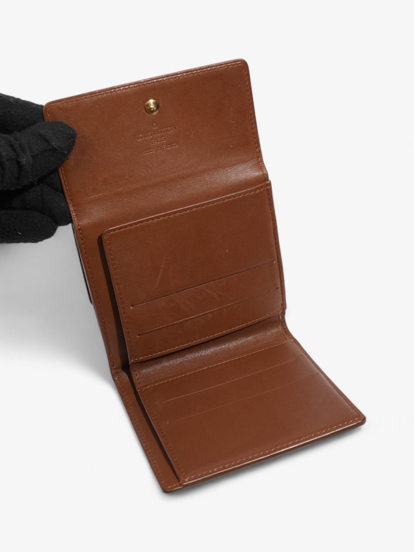 Louis Vuitton Elise Wallet Monogram Vernis / Bronze Vernis Leather