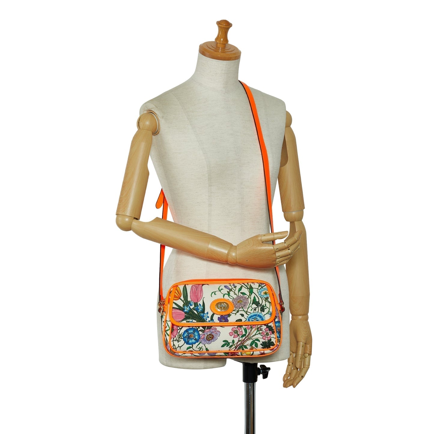 GUCCI Small Flora Crossbody Bag