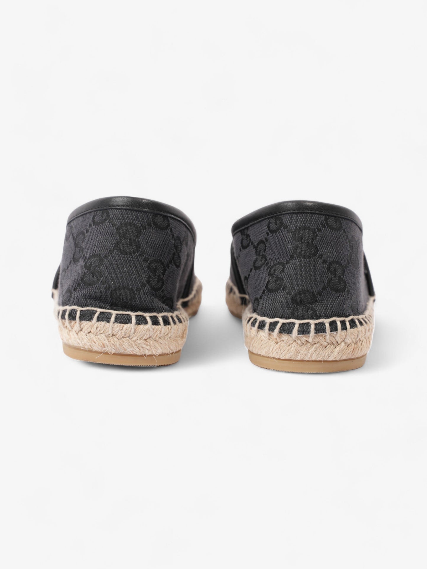 Gucci GG Espadrille GG Supreme / Black Canvas EU 37 UK 4