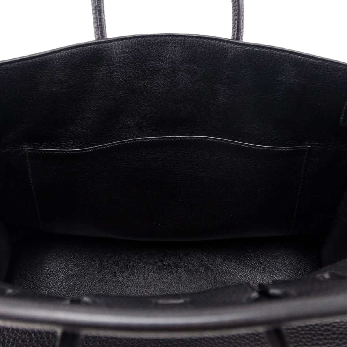 Hermes Black Fjord Birkin 35