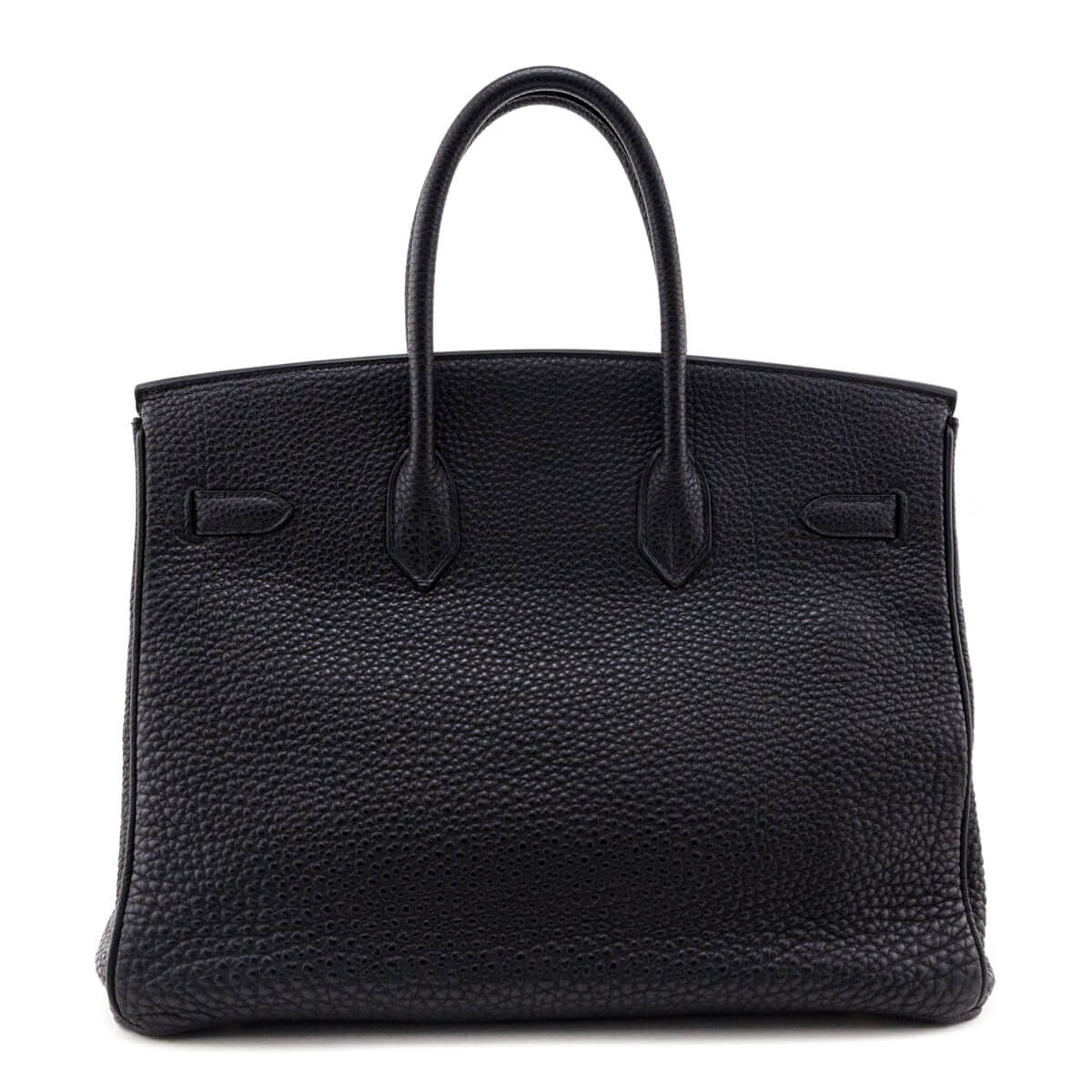 Hermes Black Fjord Birkin 35