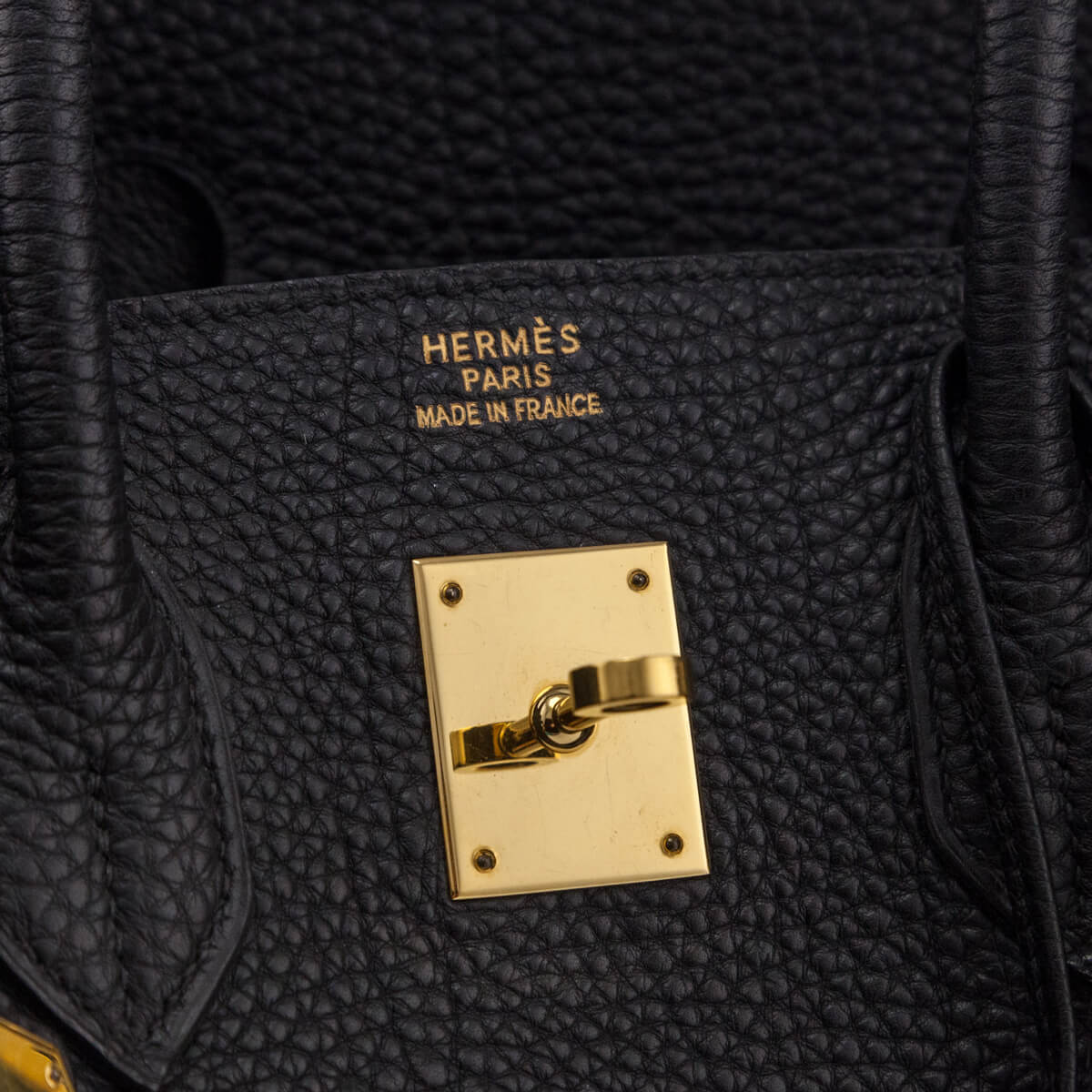 Hermes Black Fjord Birkin 35