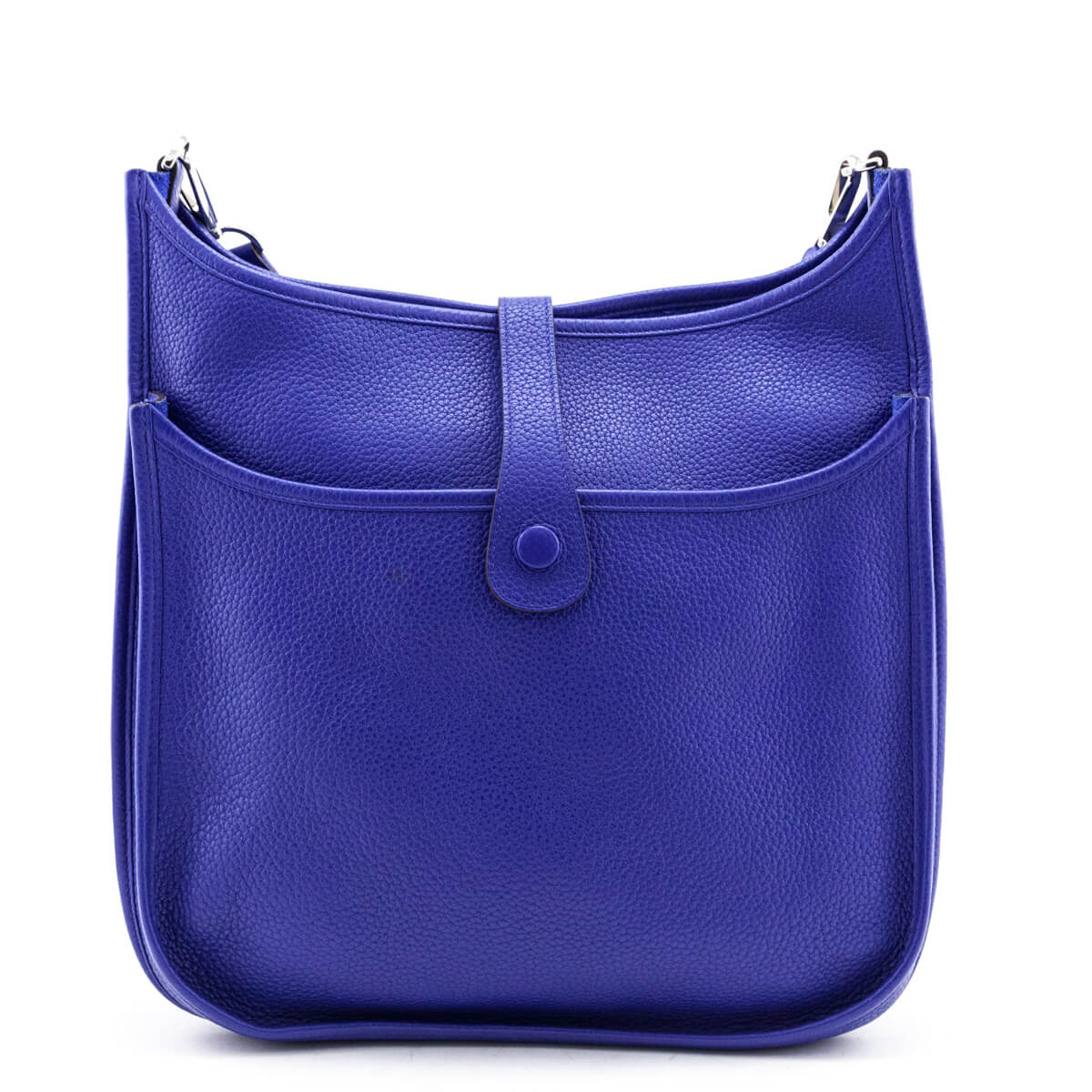 Hermes Bleu Royal Clemence Evelyne III GM