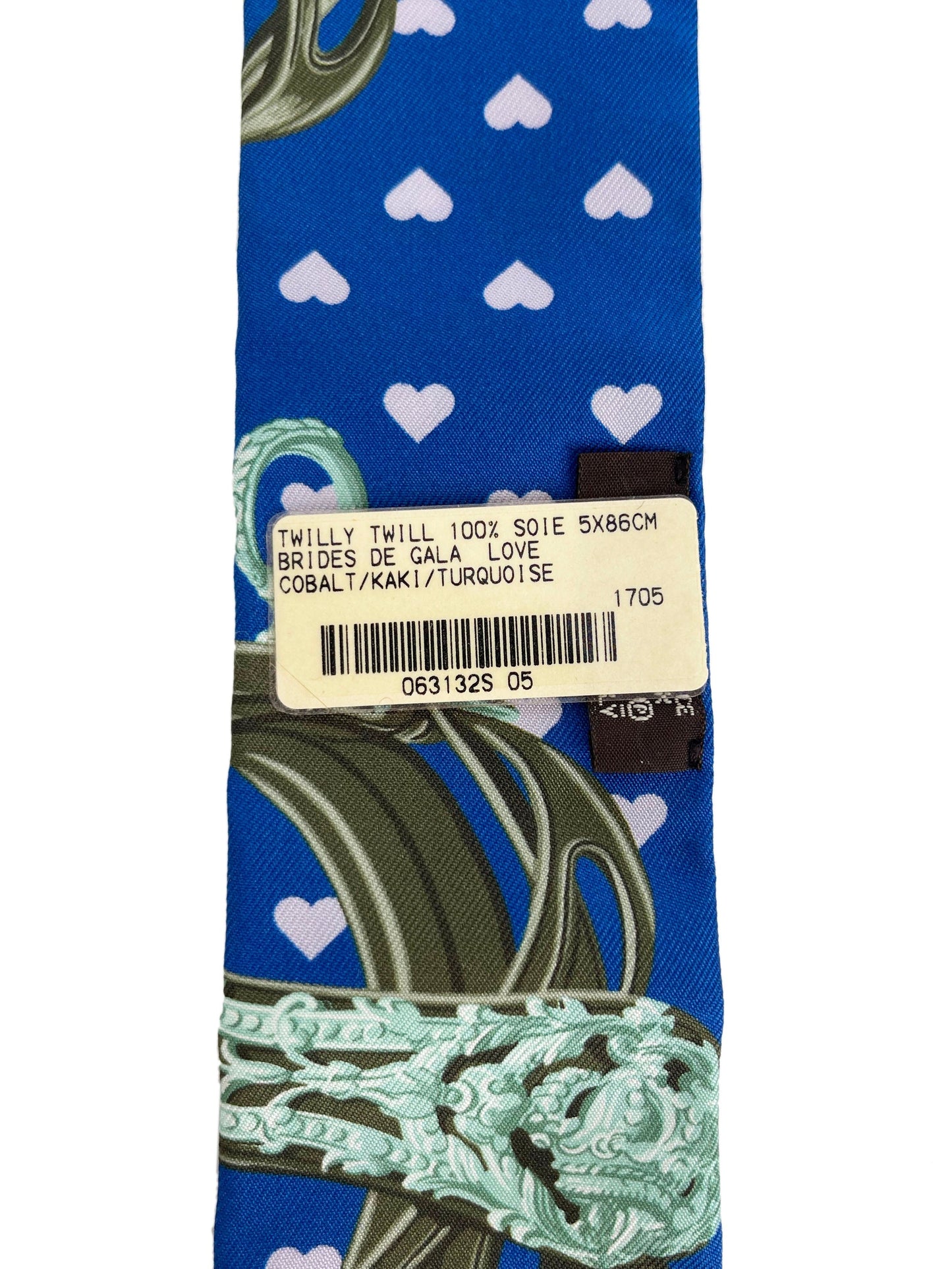 Hermes Limited Edition Brides de Gala Blue Twilly
