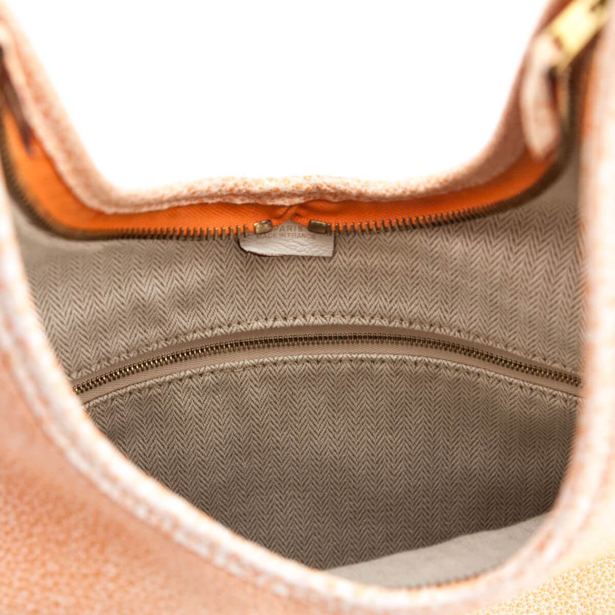 Hermes Orange Dalmation Buffalo Massai PM