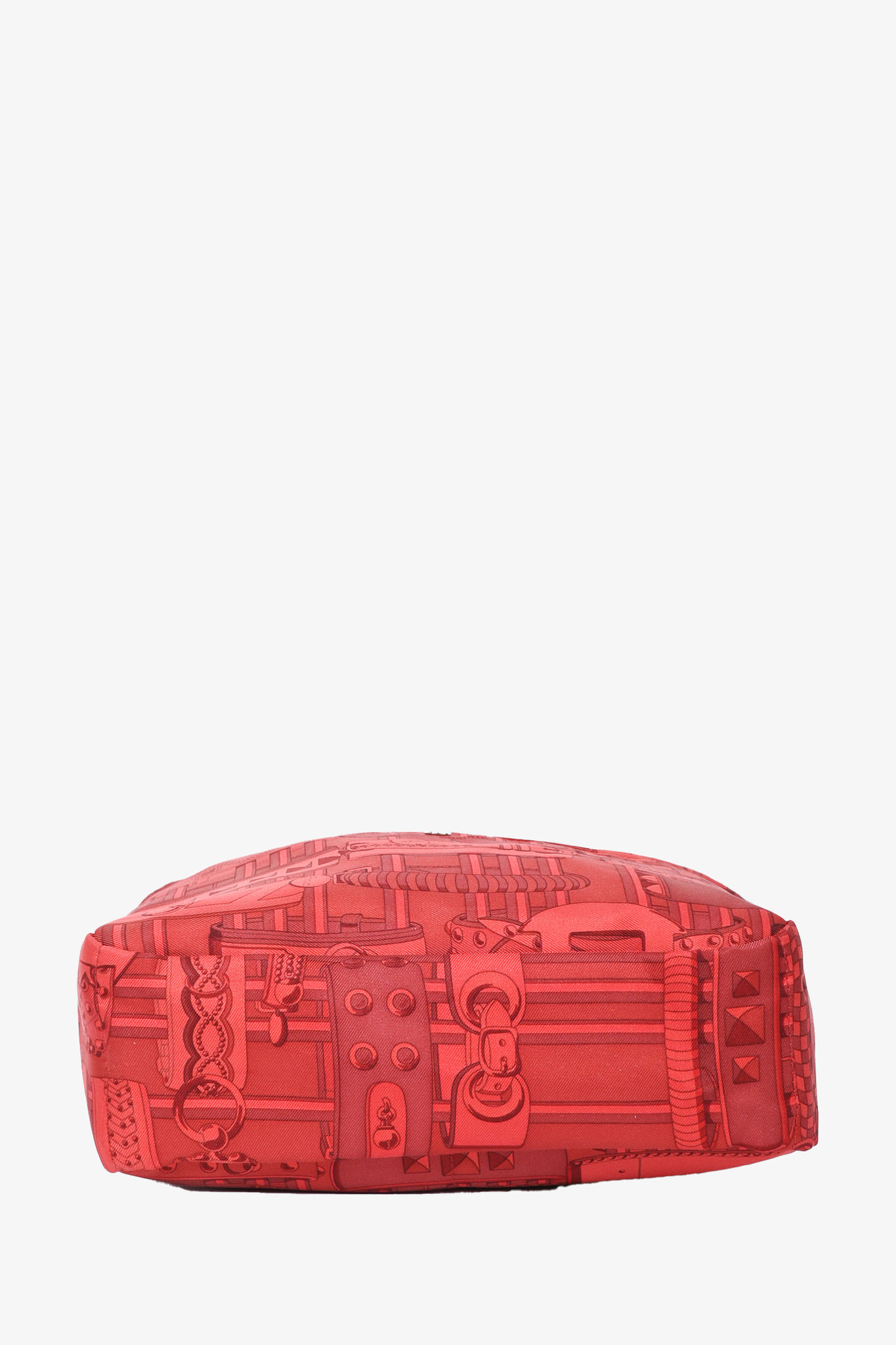 Hermes Orange Printed Fourbi 20 Pouch Insert