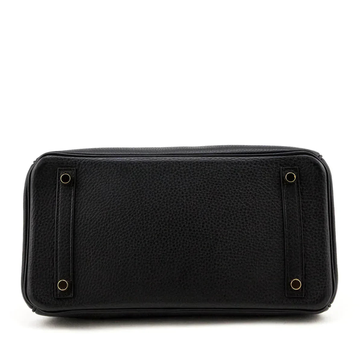 Hermes Black Clemence Birkin 30