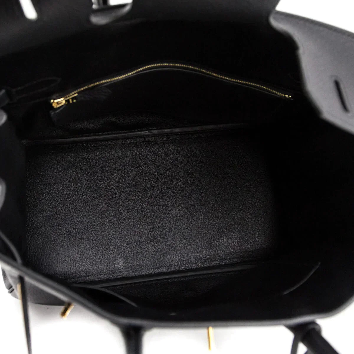 Hermes Black Clemence Birkin 30