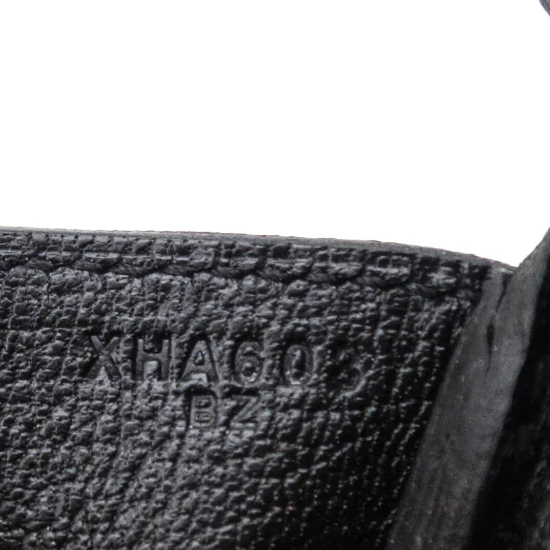 Hermes Black Clemence Birkin 30