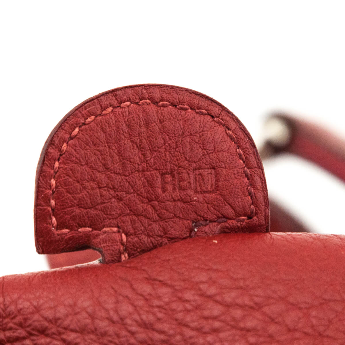 Hermes Rouge Hermes Clemence Evelyne III PM