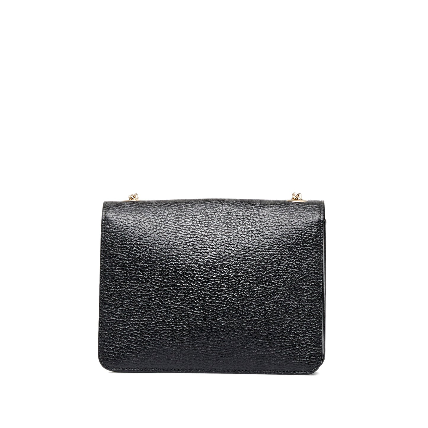 Gucci Interlocking G Small Black Leather