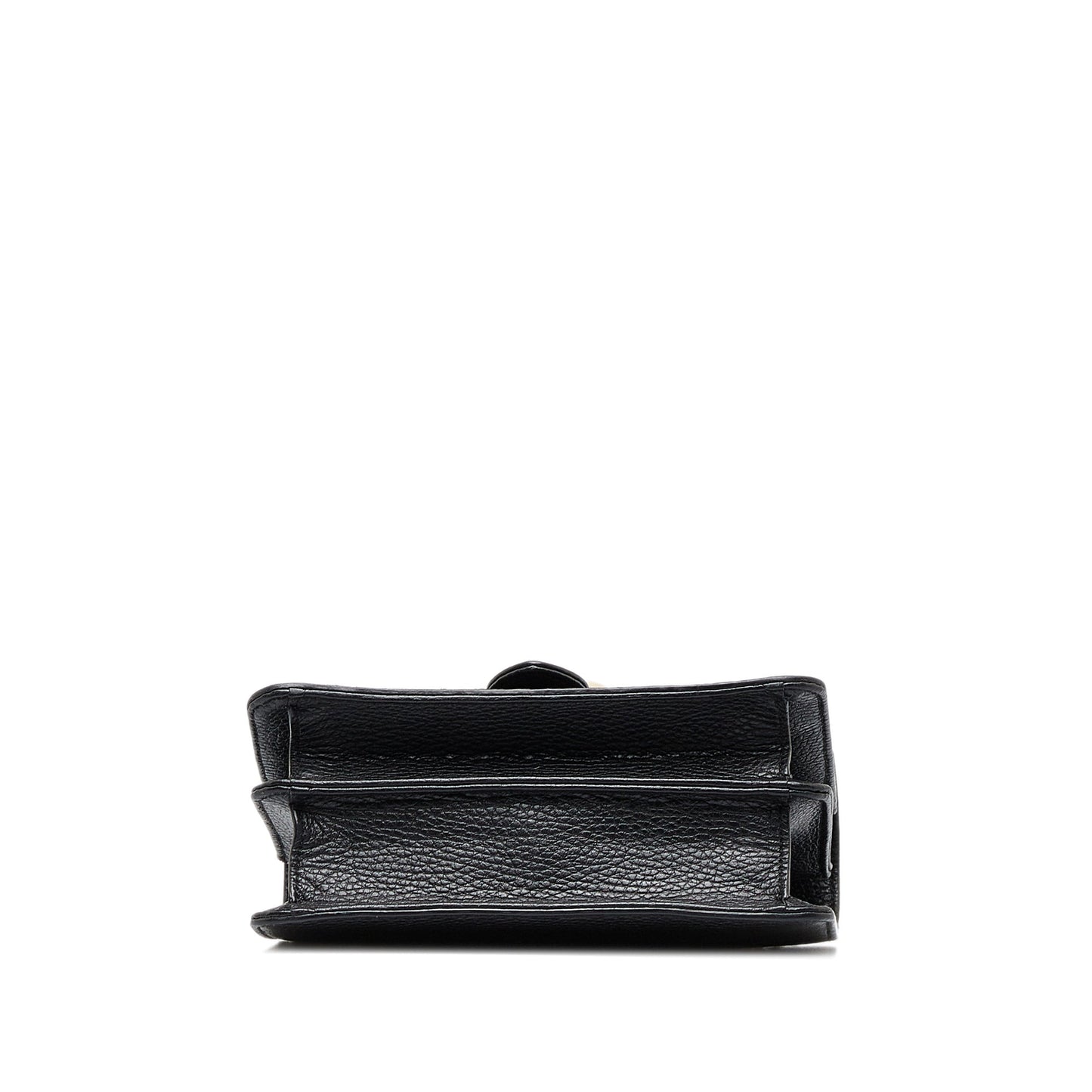 Gucci Interlocking G Small Black Leather