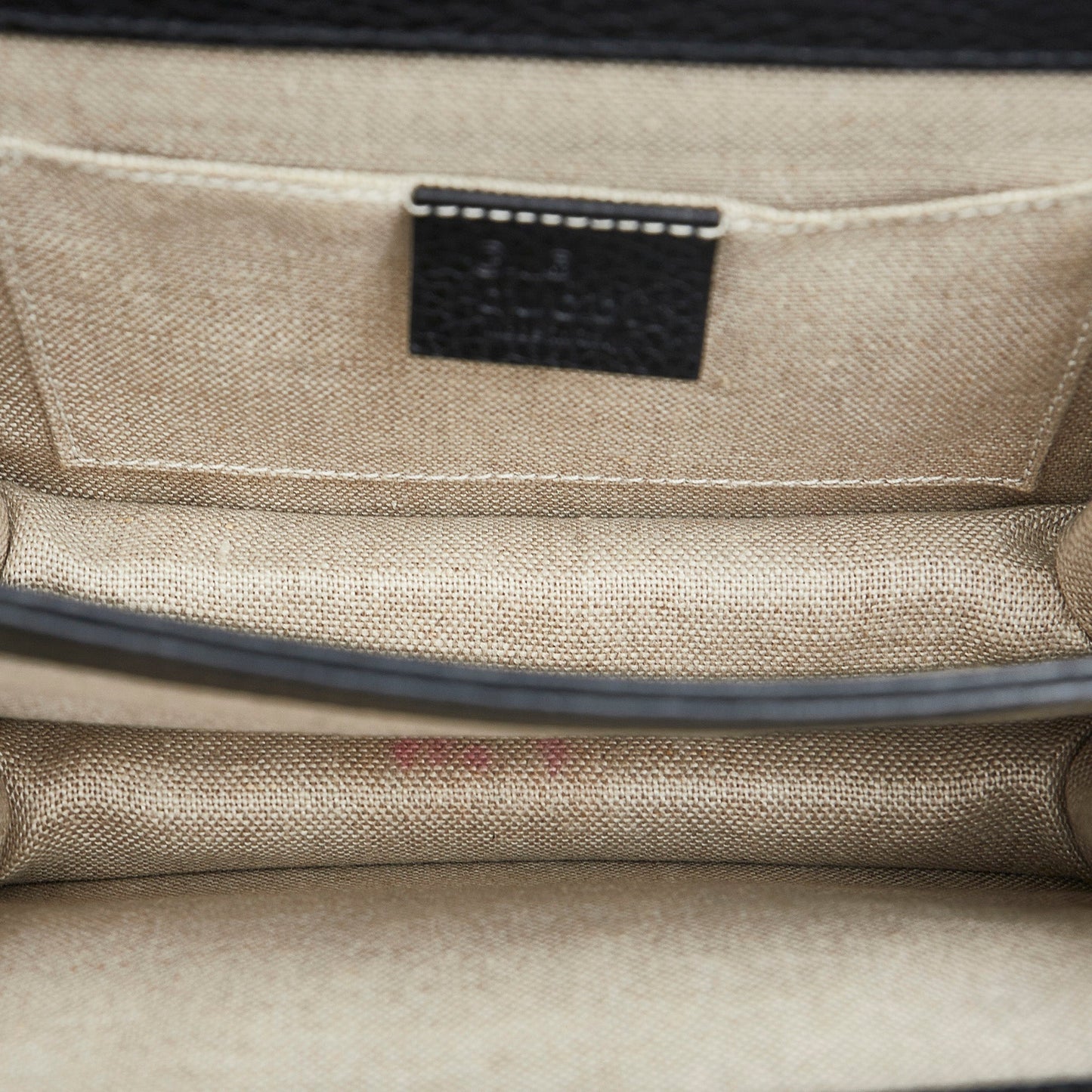 Gucci Interlocking G Small Black Leather
