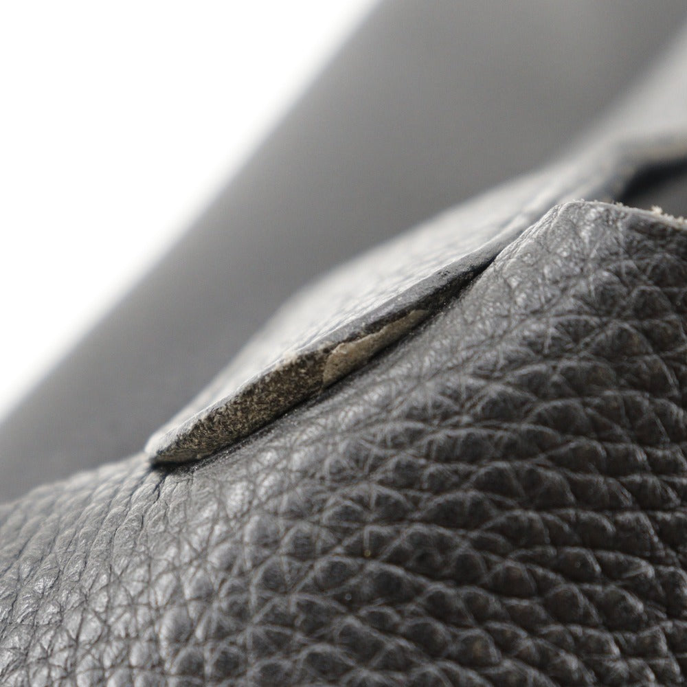 HERMES Handbag Taurillon Clemence black Picotan MM Women Used