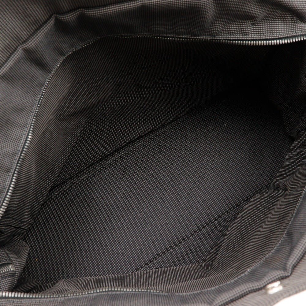HERMES Tote Bag Nylon canvas gray Her Line Tote GM unisex(Unisex) Used