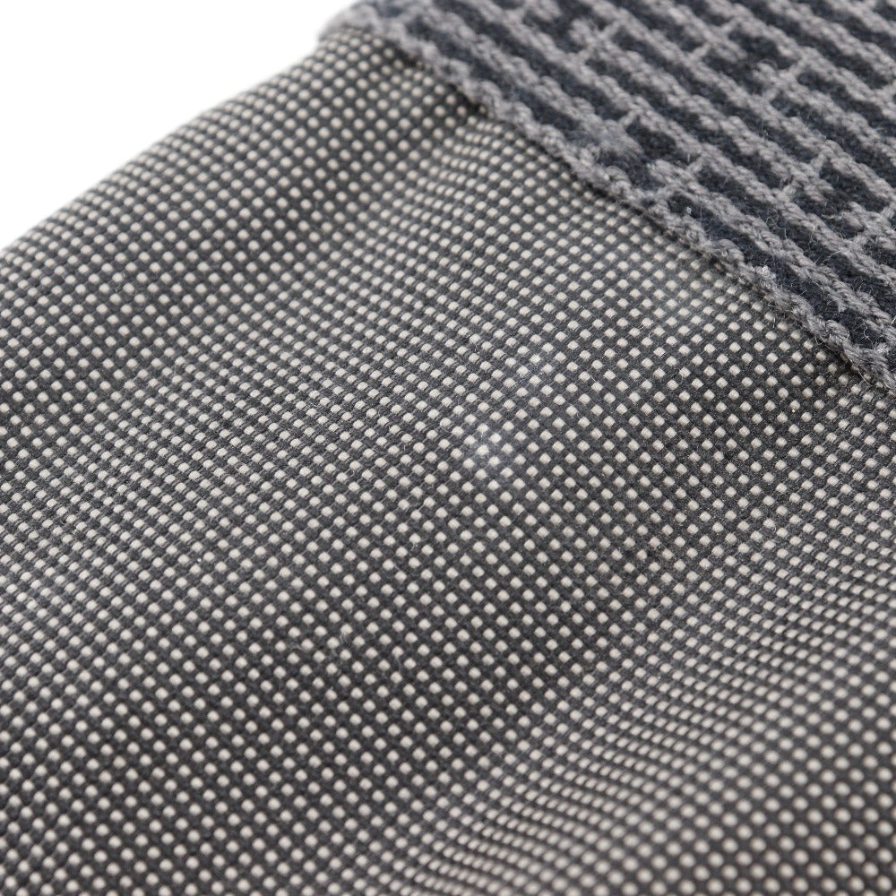 HERMES Tote Bag Nylon canvas gray Her Line Tote GM unisex(Unisex) Used