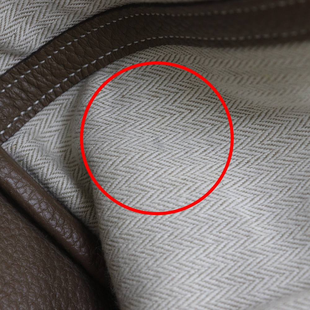HERMES Tote Bag Negonda Brown Garden party 36 PM