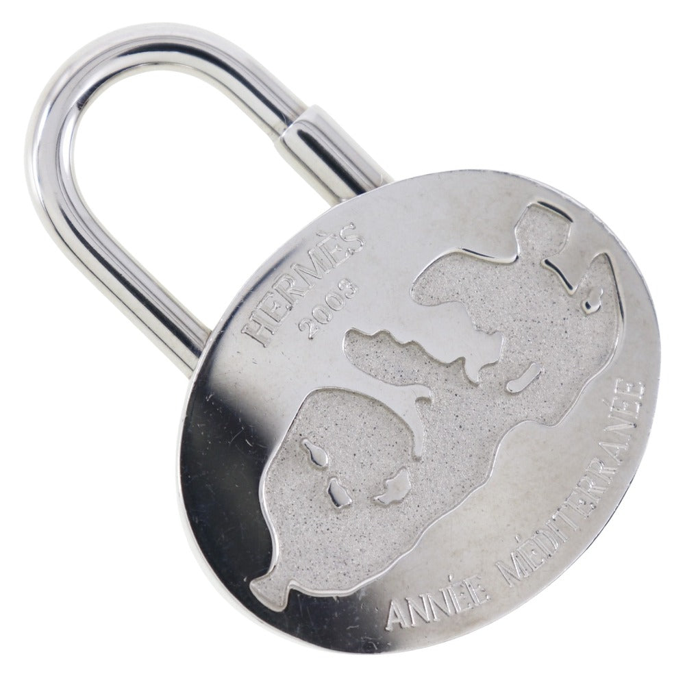 HERMES Cadena metallic Silver Mediterranean 2003 ANNEE MEDITERRANEE unisex(Unisex) Used