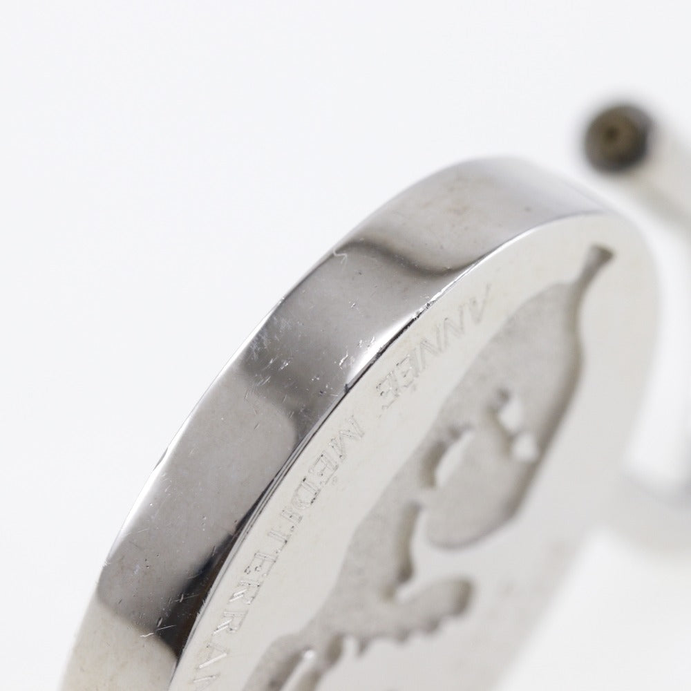 HERMES Cadena metallic Silver Mediterranean 2003 ANNEE MEDITERRANEE unisex(Unisex) Used