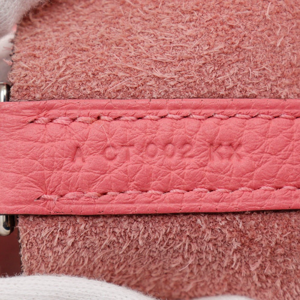 HERMES Handbag Taurillon Clemence pink Picotan Rock 18 PM Women Used