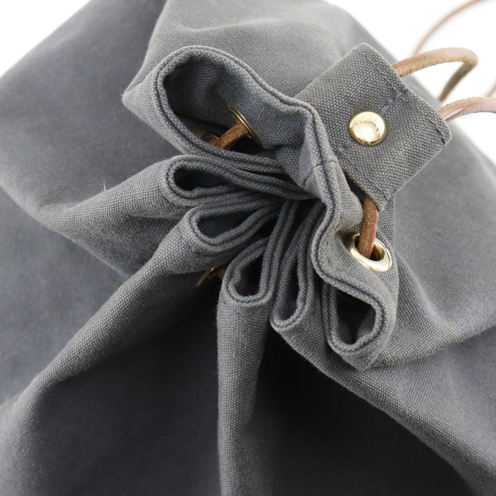 HERMES Shoulder Bag cotton gray one belt POSITION MIMILL unisex(Unisex) Used