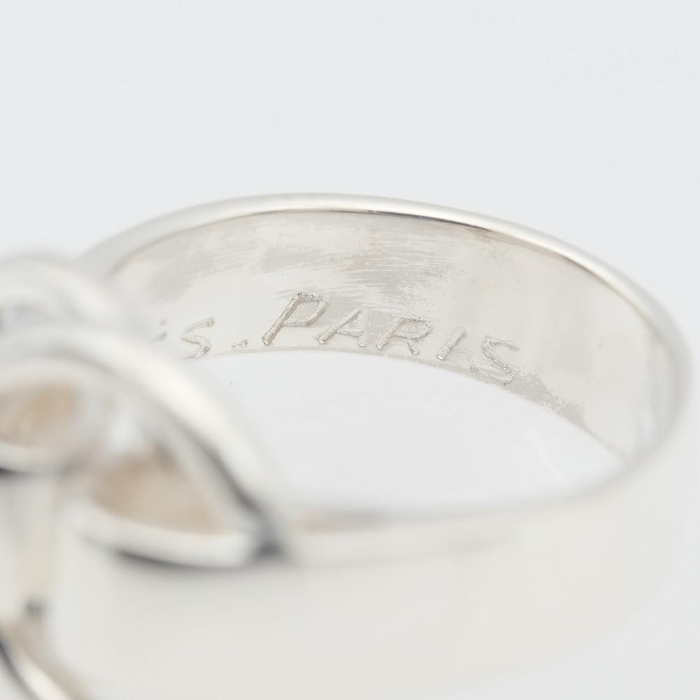 HERMES Ring Silver925 Silver Douzano Women Used