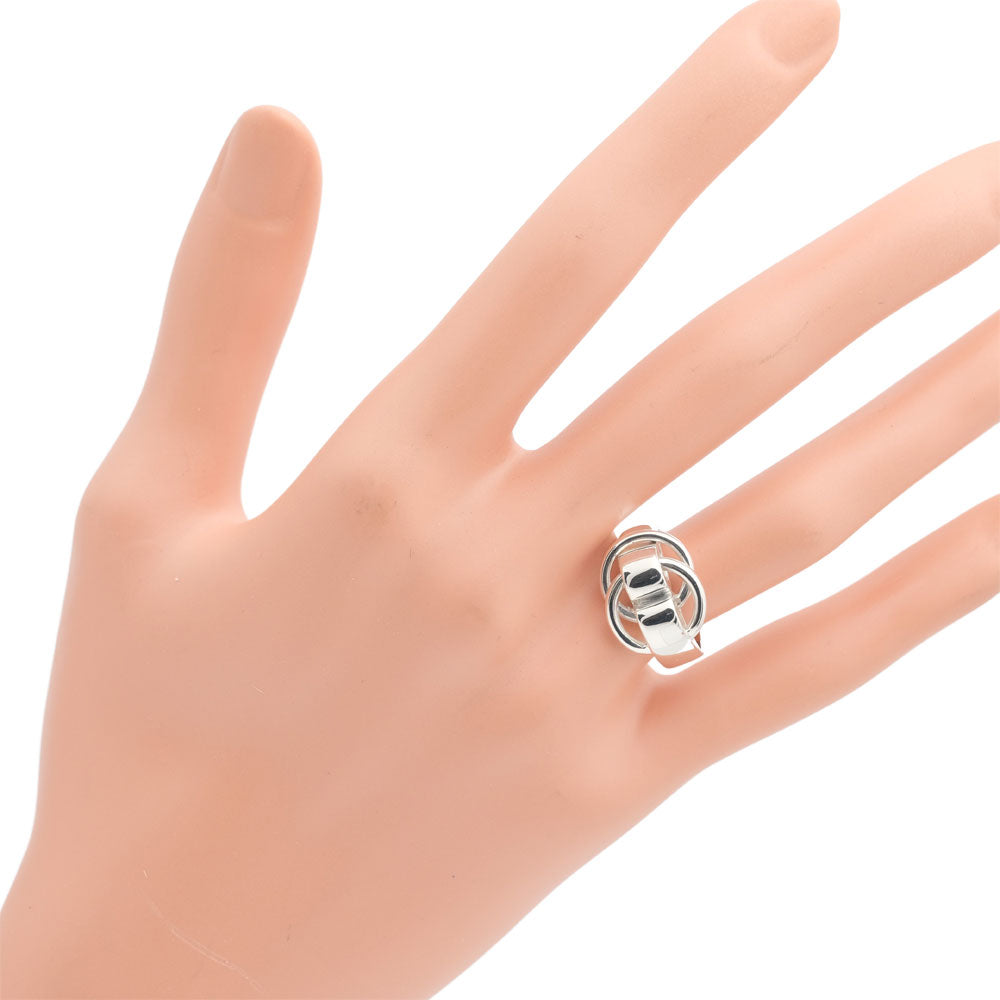HERMES Ring Silver925 Silver Douzano Women Used
