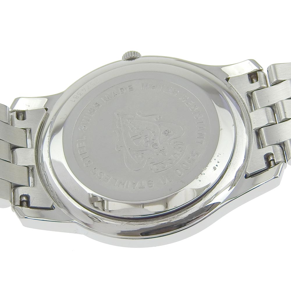 GUCCI Watches Quartz 5500M Stainless Steel black black dial mens Used