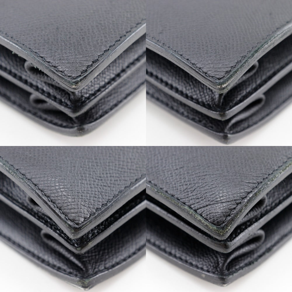 HERMES Business bag Epsom black Sac Adepeche 38