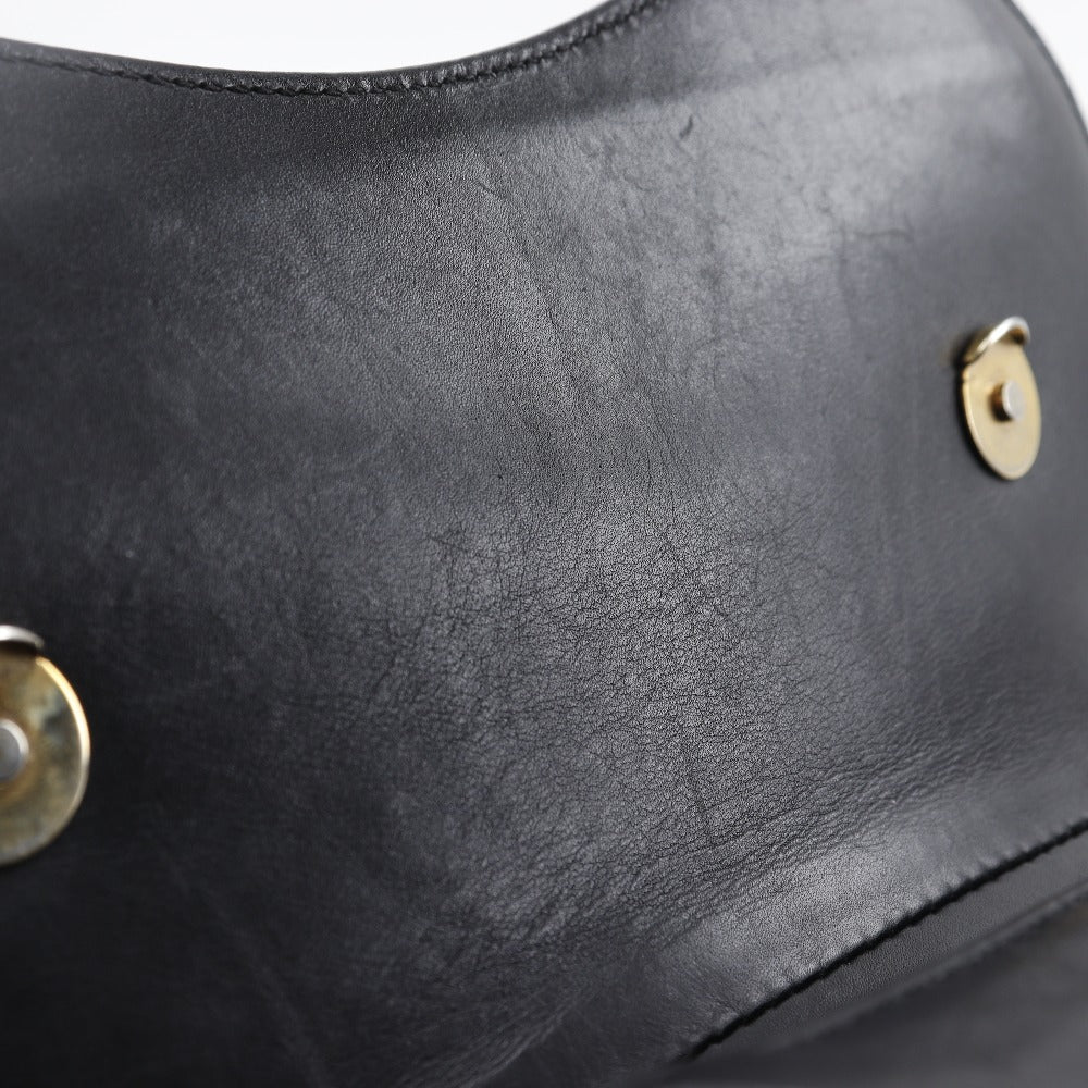 GUCCI Backpack Calfskin black vintage Old Gucci