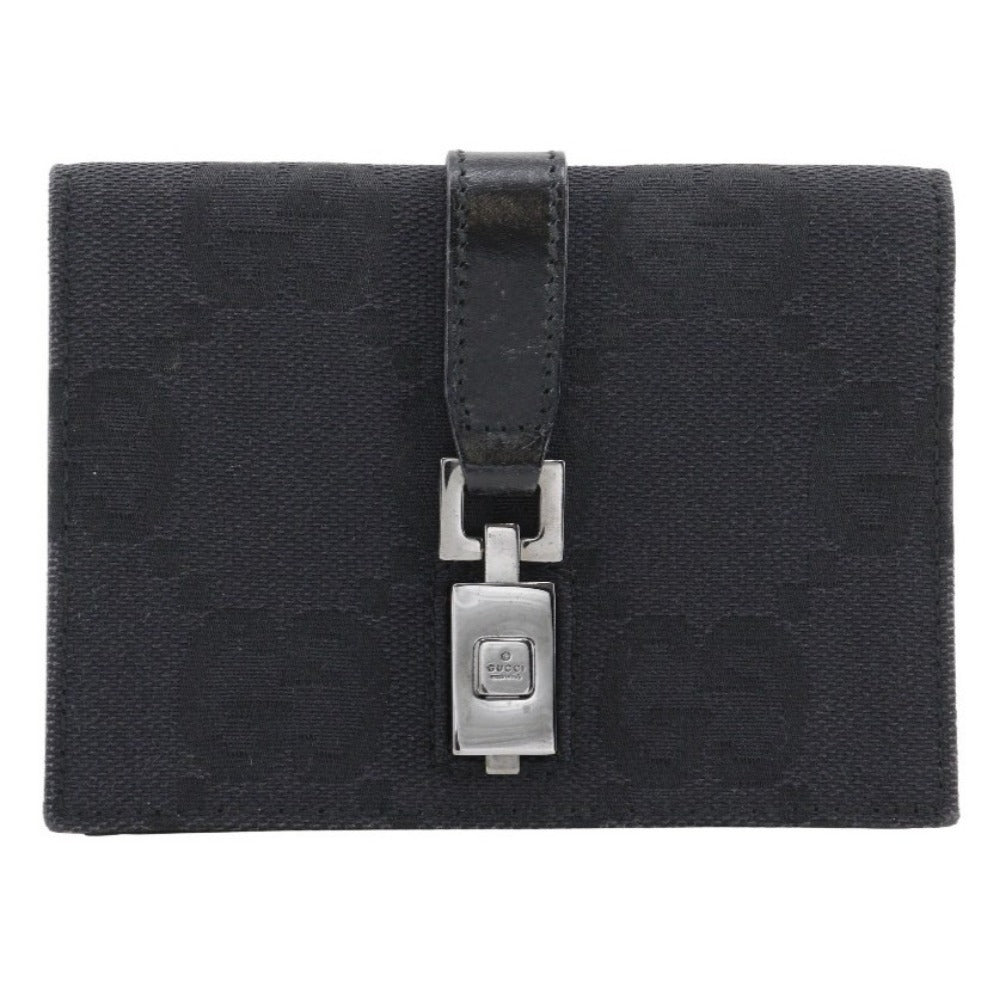 GUCCI Waist bag GG canvas black Belt bag Jackie line