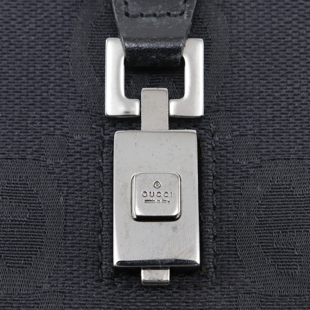 GUCCI Waist bag GG canvas black Belt bag Jackie line