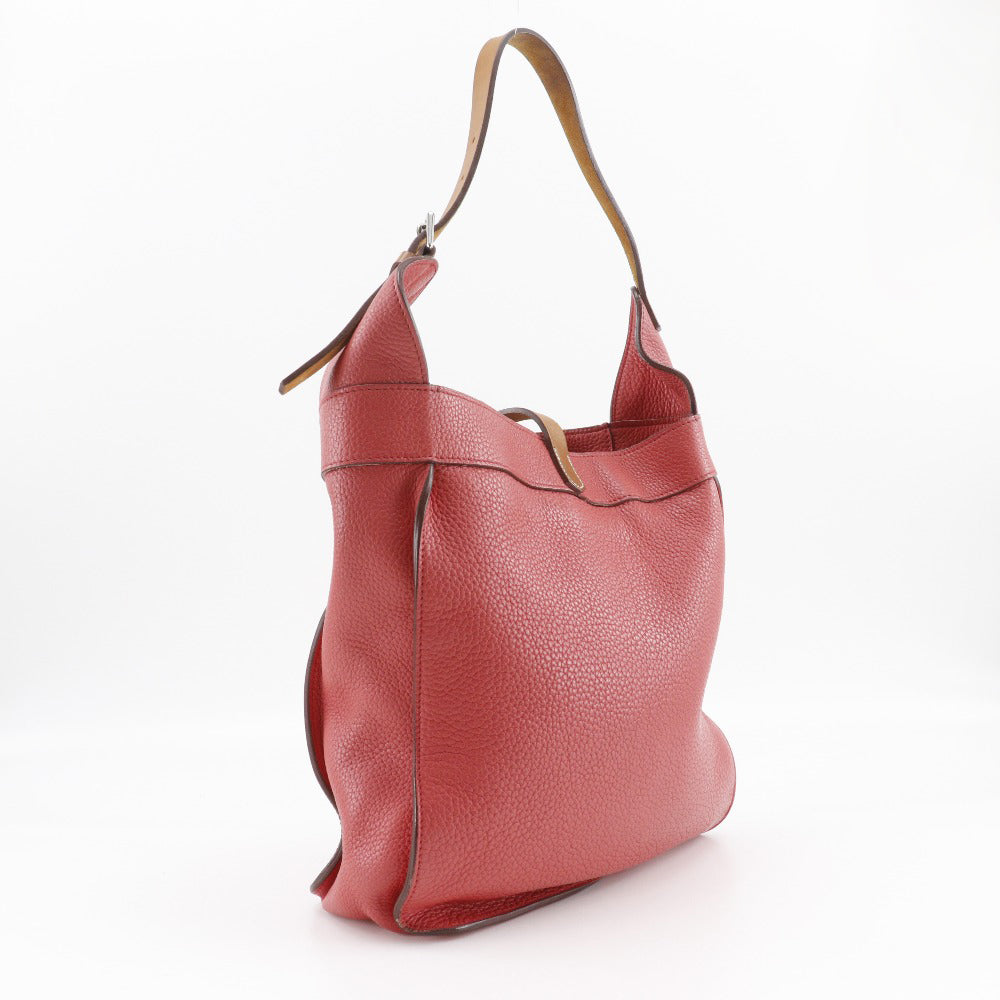 HERMES Shoulder Bag Taurillon Clemence pink Maruwari PM