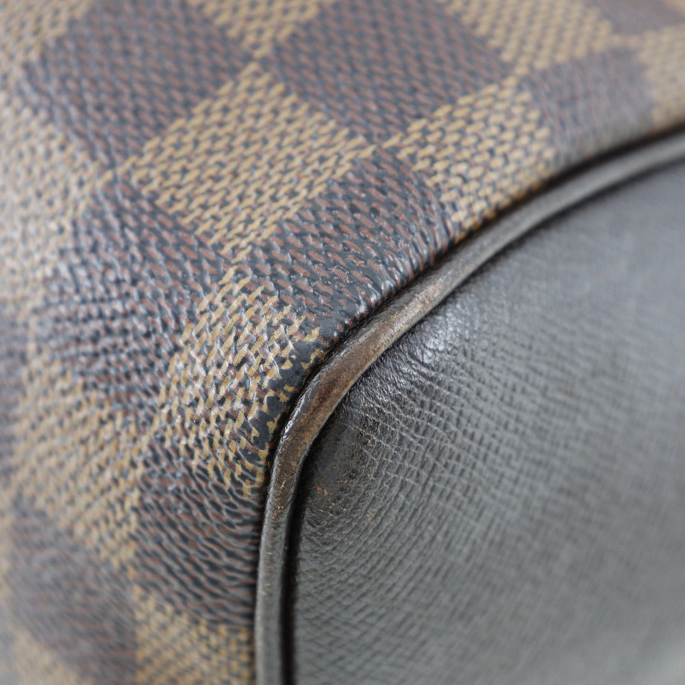 LOUIS VUITTON Handbag Damier canvas Brown Brera