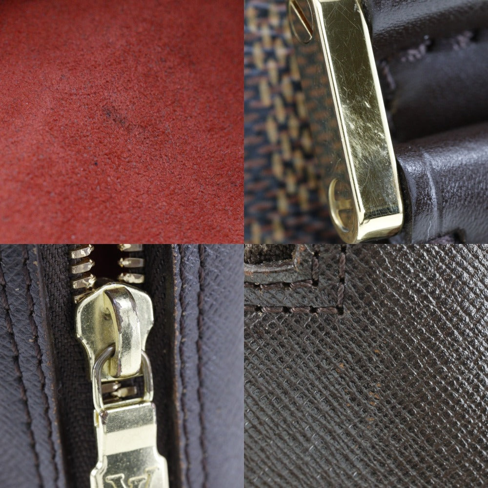 LOUIS VUITTON Handbag Damier canvas Brown Brera
