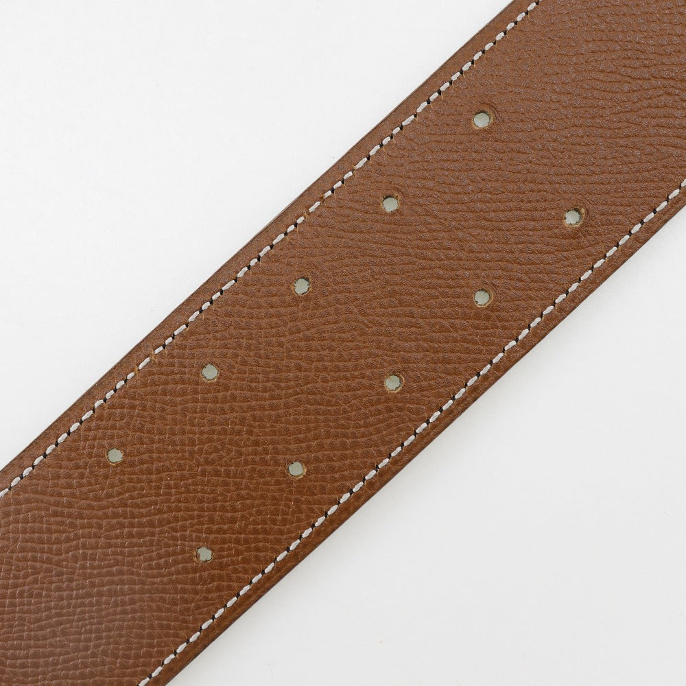 HERMES belt Boxcalf, Courchevel black Women Used