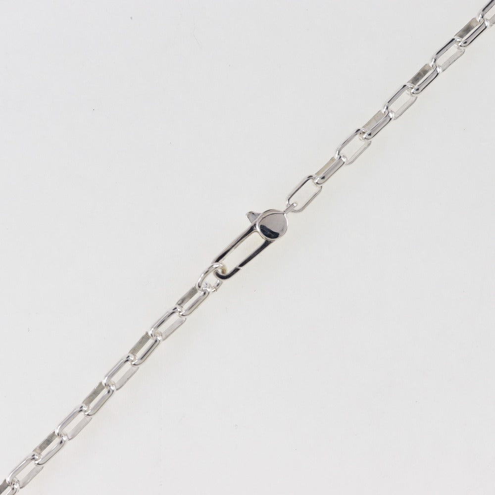GUCCI Necklace Silver925 Silver Interlocking G unisex(Unisex) Used