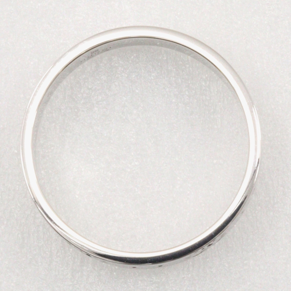 GUCCI Ring K18 white gold Silver Icon ring