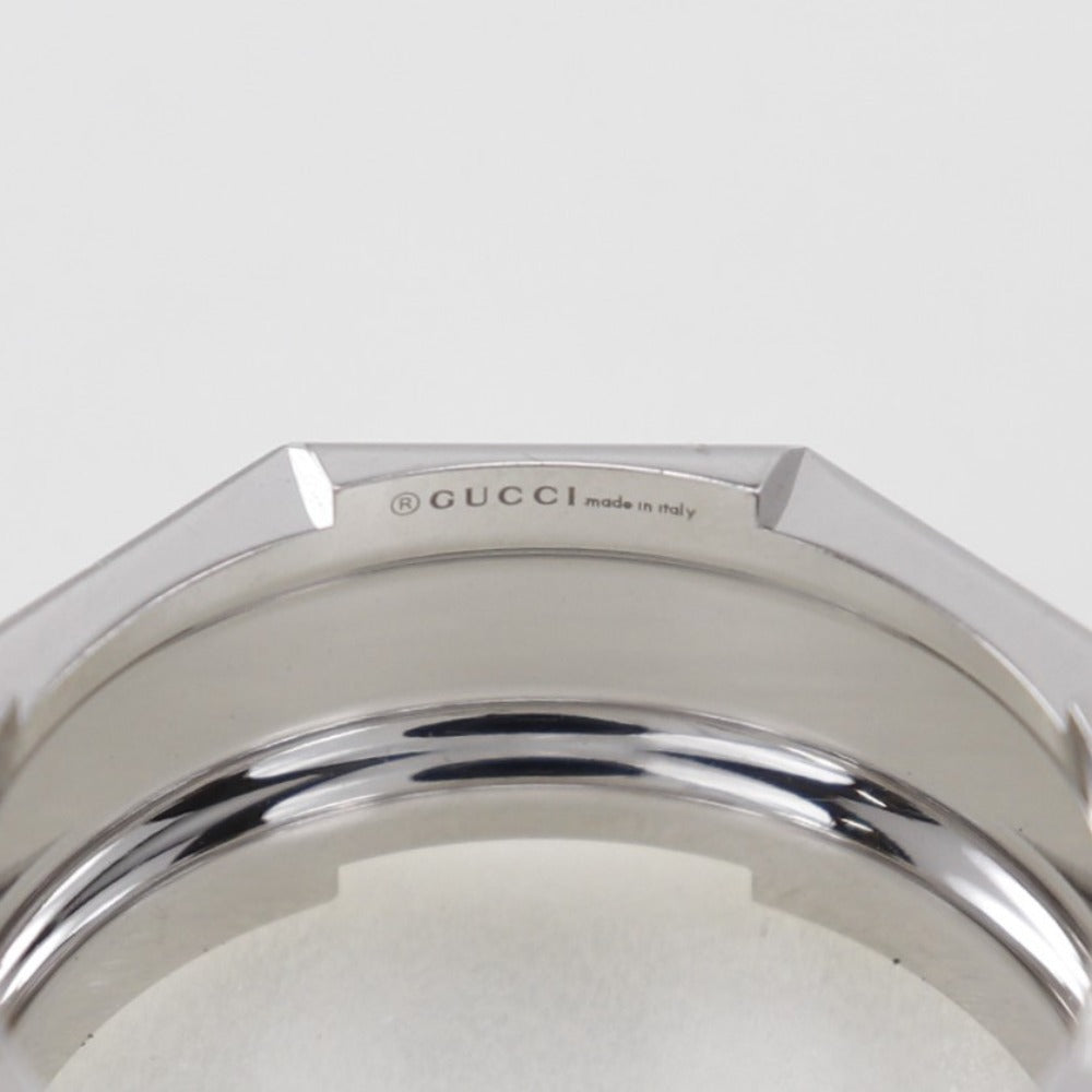 GUCCI Ring K18 white gold White gold Link to love unisex(Unisex) 16 Used