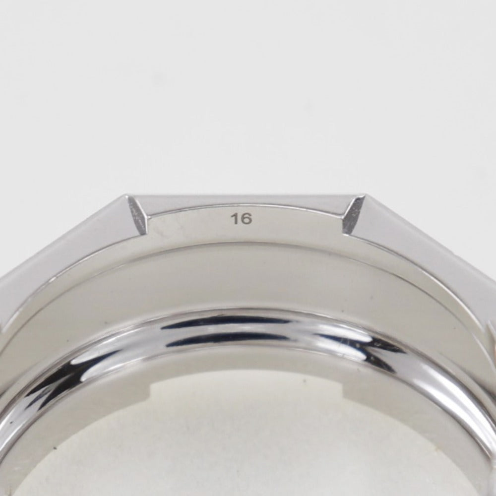 GUCCI Ring K18 white gold White gold Link to love unisex(Unisex) 16 Used