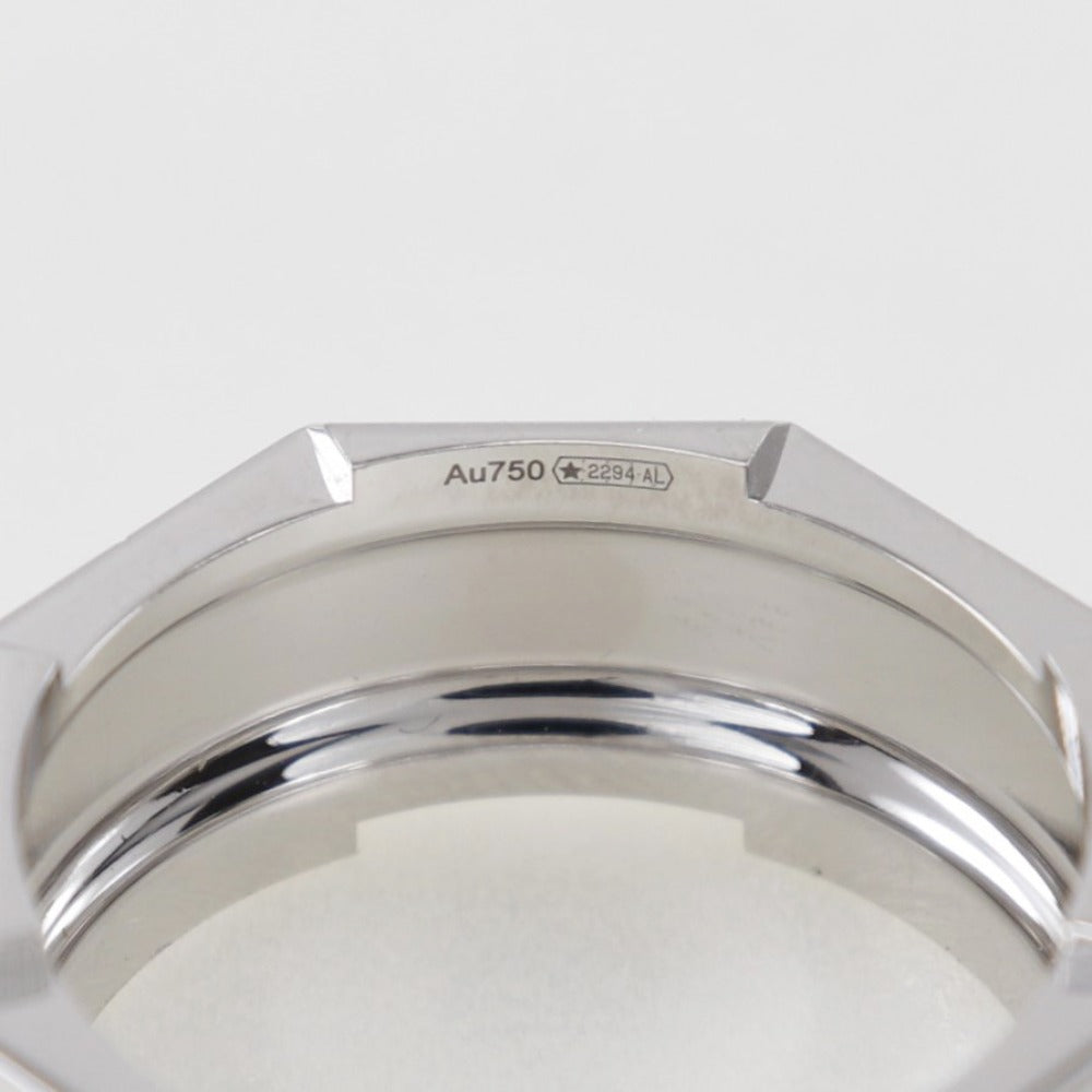 GUCCI Ring K18 white gold White gold Link to love unisex(Unisex) 16 Used