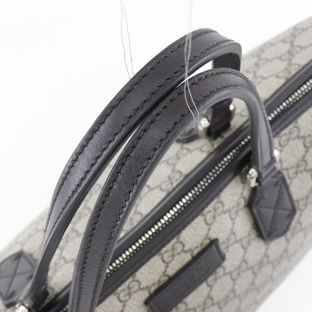 GUCCI Tote Bag 410748 GG Supreme canvas, leather Brown 2WAYShoulder GG Supreme Women Used