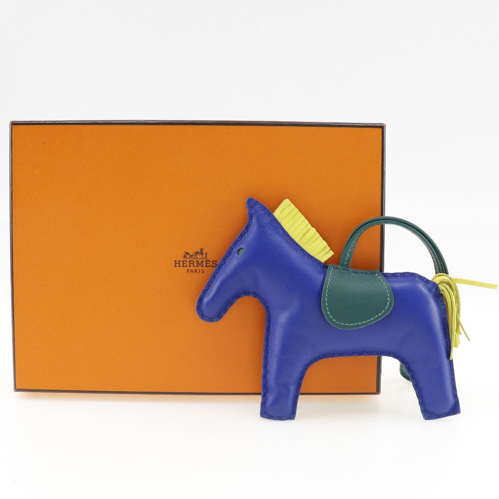 HERMES charm Anyo Miro Blue Rodeo GM unisex(Unisex) Used