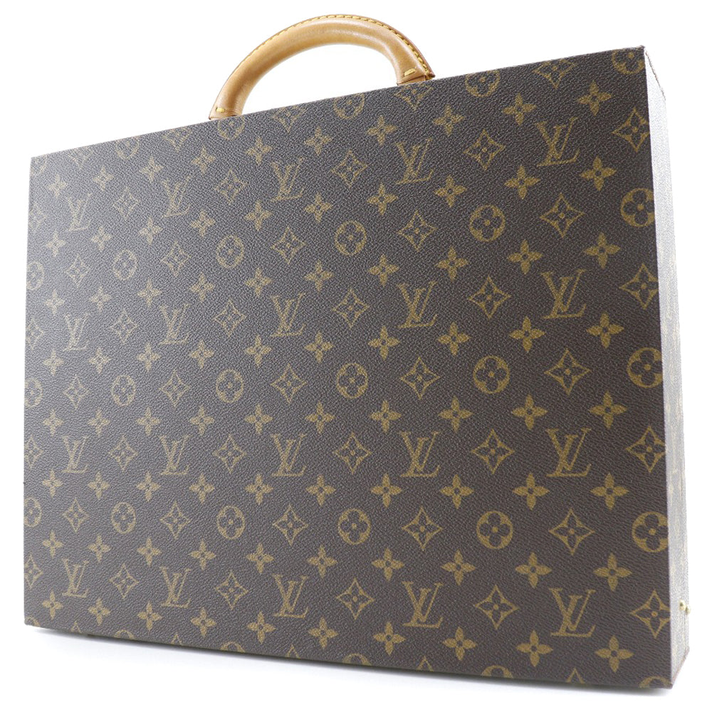 LOUIS VUITTON Business bag Monogram canvas Brown president Attache case