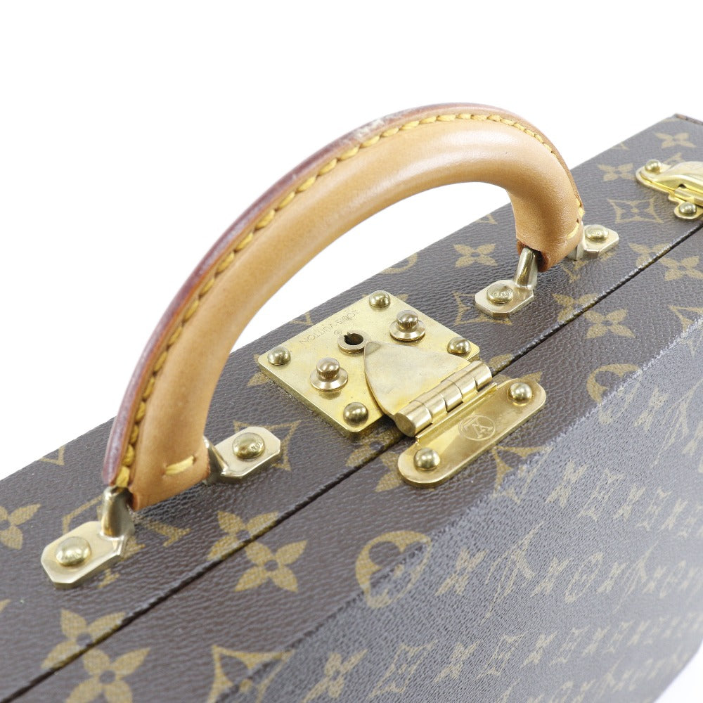 LOUIS VUITTON Business bag Monogram canvas Brown president Attache case