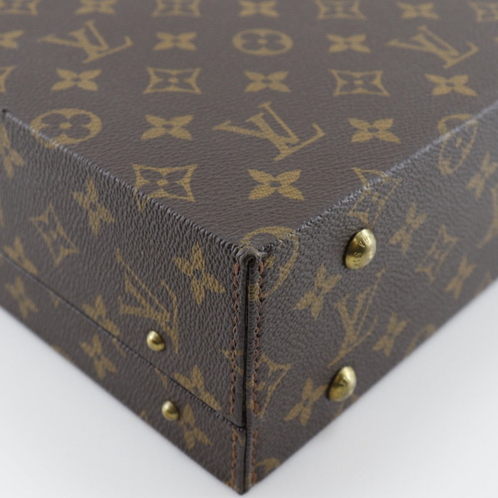LOUIS VUITTON Business bag Monogram canvas Brown president Attache case