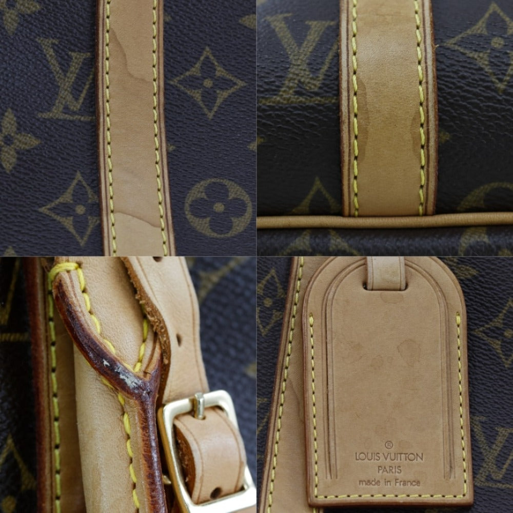 LOUIS VUITTON Boston Duffel bag M41408 Monogram canvas Brown Sirius 45