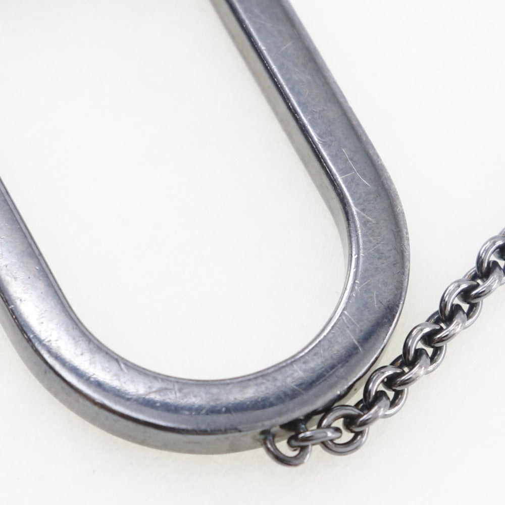 HERMES Necklace Silver925 gray Eva - Chene Dunkle Women Used
