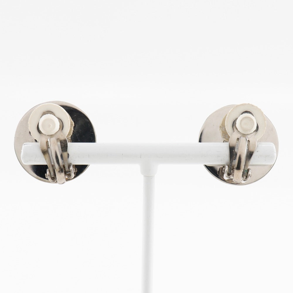 HERMES Earring metallic Silver BIJOUTERIE FANTAISIE Serie Women Used